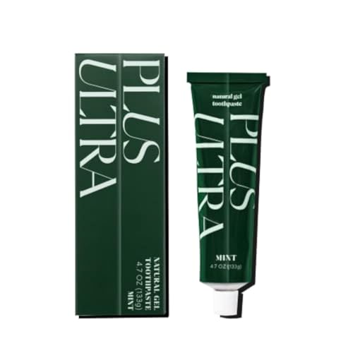 Image 1 of Default Title for the product Plus Ultra Organic Fluoride-Free Gel Toothpaste in Aluminum Tube 4.7oz (Pack of 1)