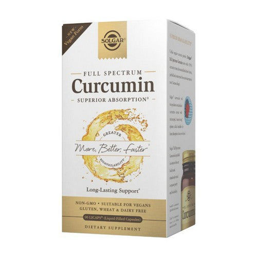 Solgar Full Spectrum Curcumin 90 Softgels