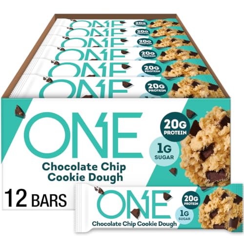 Image 1 of Default Title for the product ONE Chocolate Chip Cookie Dough Protein Bars, 20g Protein, 12 ct
