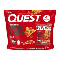 Thumbnail for Image 1 of Default Title for the product Quest Pizza Tortilla Style Protein Chips, 4 Count