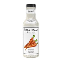 Thumbnail for Image 1 of Default Title for the product BRIANNAS Home Style Traditional Ranch Dressing, Gluten Free, 12 oz