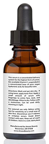 Image 5 of Vitamin C Serum for Face 20% with Hyaluronic Acid & Vitamin E, 1 fl. oz.