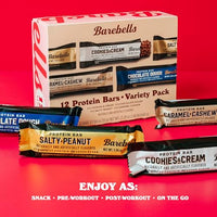 Thumbnail for Image 4 of BAREBELLS Barebells Classics Protein Bars Variety Pack, 12 Bars, 20g Protein