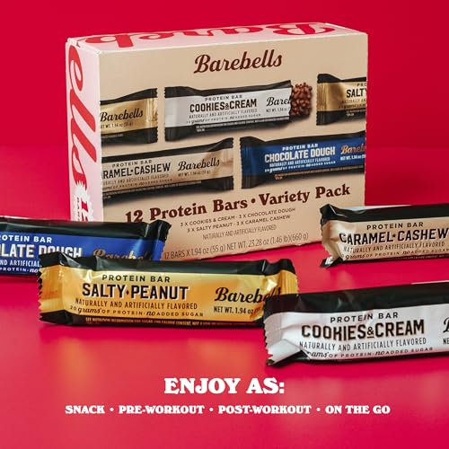 Image 4 of BAREBELLS Barebells Classics Protein Bars Variety Pack, 24 Bars, 20g Protein