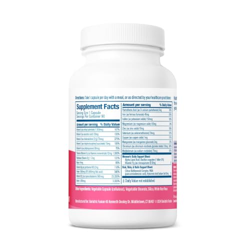 Image 4 of Bariatric Fusion Bariatric Multivitamin with Iron for Women, 90 Count