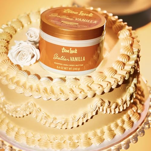 Image 5 of Tree Hut Golden Vanilla Whipped Body Butter with Shea Butter, 8.4 Oz