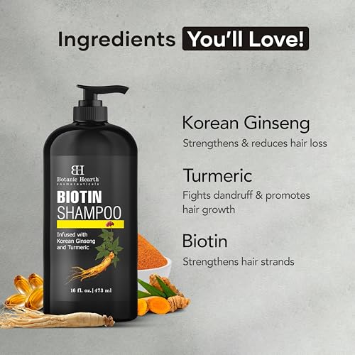 Image 5 of Botanic Hearth Biotin Shampoo - 16 Fl. oz