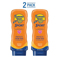 Thumbnail for Image 3 of Banana Boat Sport Sunscreen Lotion SPF 50 10 Oz Twin Pack