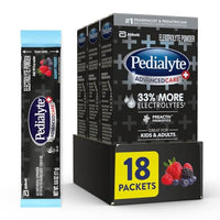 Thumbnail for Image 1 of Berry Frost / 18 Count for the product Pedialyte AdvancedCare Plus Electrolyte Powder Packets