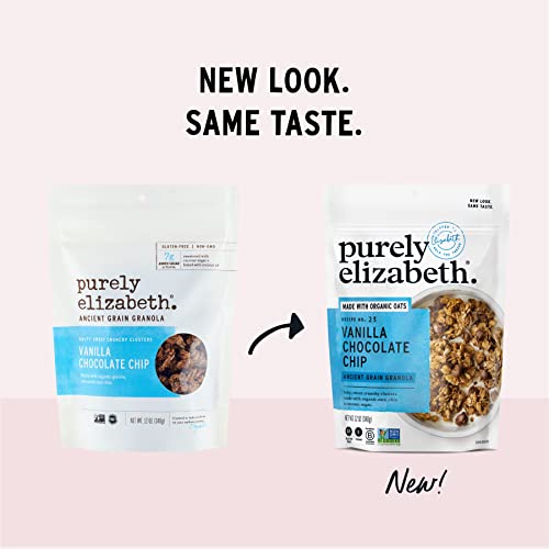 Image 3 of purely elizabeth. Vanilla Chocolate Chip Ancient Grain Granola Gluten-Free Non-GMO 6 Ct 72oz Bulk