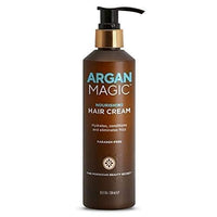 Thumbnail for Image 7 of Argan Magic Nourishing Hair Cream - Hydrates, Conditions, and Eliminates Frizz for All Hair Types | Seals in Shine | Paraben Free, (8.5 oz)