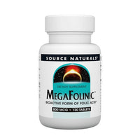Thumbnail for Source Naturals Mega-folinic 120 Tabs