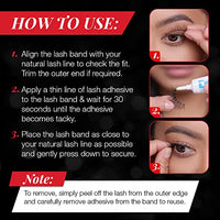 Thumbnail for Image 5 of Ardell Demi Wispies False Eyelashes 12 Pair