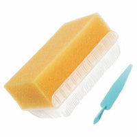 Thumbnail for Scrub Brush E-Z Scrub Polyethylene Green Case Of 10 by Becton Dickinson