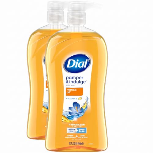 Image 1 of Default Title for the product Dial Body Wash Pamper & Indulge Marula Oil 32 Fl Oz Pack of 2