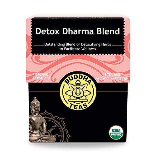 Image 1 of Default Title for the product Buddha Teas Organic Detox Dharma Blend Herbal Tea, Caffeine Free