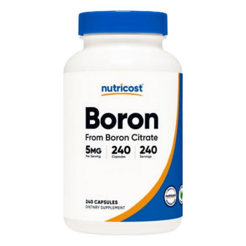 Nutricost Boron Capsules 5 Mg 240 Count