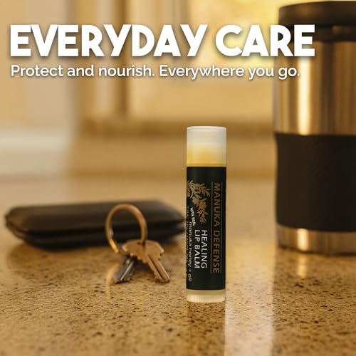 Image 5 of BALM OF GILEAD Manuka Defense Healing Lip Balm - Intensive Moisture Therapy in Tube Pack of 4 - 0.15 oz