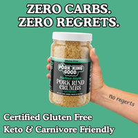 Thumbnail for Image 5 of Pork King Good Italian Pork Rind Panko Bread Crumbs, 2 Pack, Gluten Free