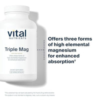 Thumbnail for Image 4 of Vital Nutrients Triple Magnesium Complex 500mg, 90 Capsules