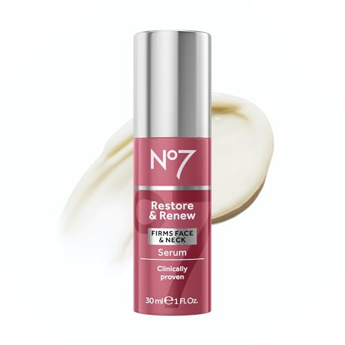 Image 2 of 1 Fl Oz (Pack of 1) / Bottle for the product No7 Restore & Renew Sculpting Serum for Face & Neck
