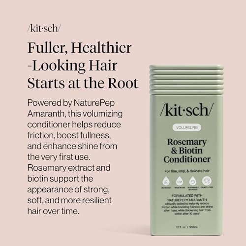 Image 6 of Kitsch Rosemary & Biotin Conditioner for Hair Growth – Made in USA, 12.3 oz