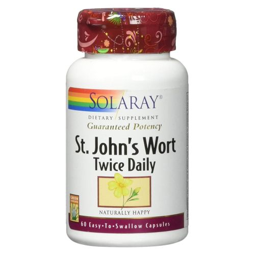 Solaray St. John's Wort Twice Daily 60 Caps