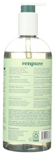 Thumbnail for Image 2 of RENPURE Tea Tree & Rosemary Balancing Shampoo for Oily/Normal Hair 24oz