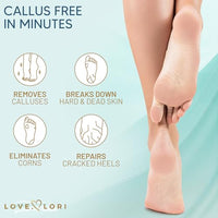 Thumbnail for Image 6 of LOVE, LORI Foot Callus Remover Gel Extra Strength Pedicure Tool for Feet 6oz