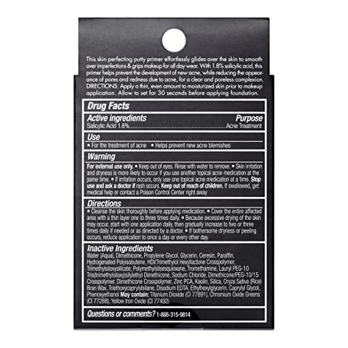 Image 6 of e.l.f. Acne Fighting Putty Primer, 0.74 Oz (21g)
