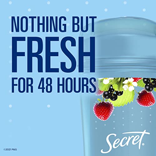 Image 2 of Secret Fresh Clear Gel Deodorant for Women, 3.4 oz Pack of 2