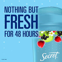 Thumbnail for Image 2 of Secret Fresh Clear Gel Deodorant for Women, 3.4 oz Pack of 2