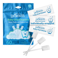 Thumbnail for Image 1 of Default Title for the product Dr. Brown's Baby Oral Cleaners, 0m+, 60 Count