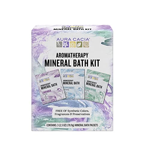 Image 1 of Default Title for the product Aura Cacia Mineral Bath Kit