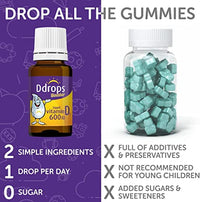 Thumbnail for Image 8 of Ddrops Kids Booster 600IU 100 Drops Pack of 2