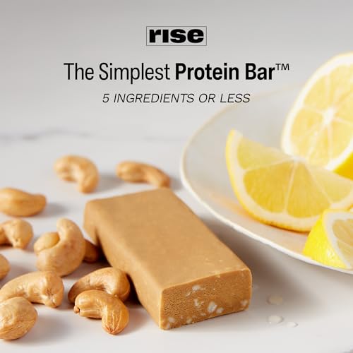 Image 5 of Rise Pea Protein Bar - Vegan Lemon Cashew 15g Protein