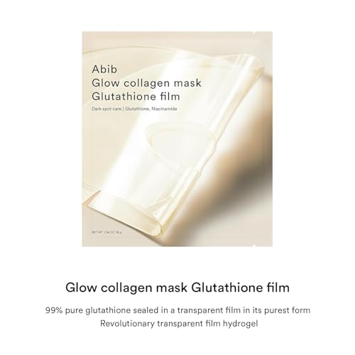 Image 2 of Abib Glow Collagen Mask Glutathione Film 4 Sheets