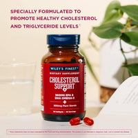 Thumbnail for Image 5 of Wiley's Finest Wild Alaskan Cholesterol Support, 120 Count