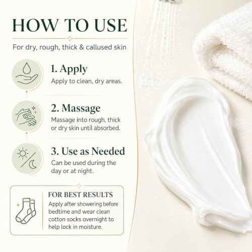 Image 8 of PurOrganica Urea Cream 40% for Dry Cracked Heels and Calluses