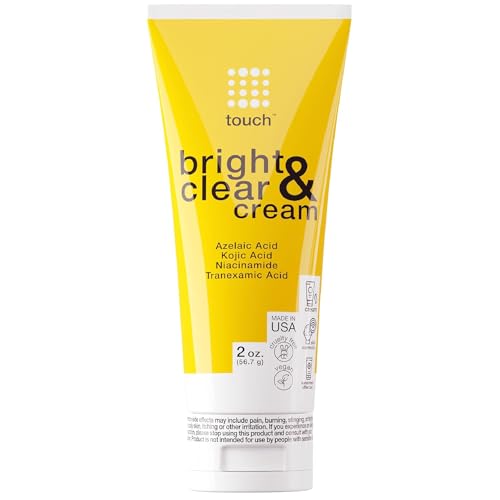 Image 1 of Default Title for the product TOUCH Radiance Cream with Niacinamide, Kojic Acid, Tranexamic Acid & Azelaic Acid ? Brightening Face Cream for Uneven Skin Tone ? 2 oz