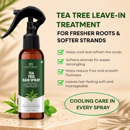 Image 2 of Botanic Hearth Tea Tree Oil Leave In Conditioner Spray for Hair - 6.8 Fl Oz