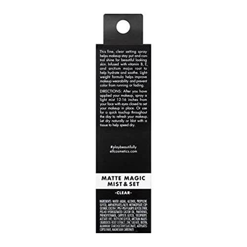 Image 3 of e.l.f. Matte Magic Mist & Set Makeup Setting Spray, 2 Fl Oz