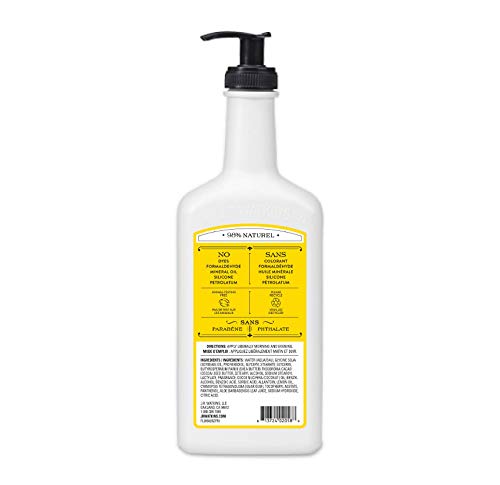 Image 2 of J.R. Watkins Daily Moisturizing Lotion Lemon Cream 18 Fl Oz