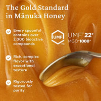 Thumbnail for Image 3 of COMVITA Manuka Honey UMF 22+ (MGO 1000+), Raw, Monofloral - 8.8 Oz (2-Pack)