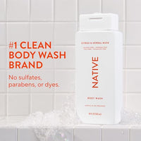 Thumbnail for Image 2 of Native Clean Body Wash, Gentle & pH-balanced, 18 fl oz, Pack of 6