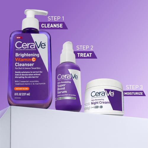 Image 5 of CeraVe Night Cream, Facial Moisturizer with Peptides & Niacinamide, 1.7oz