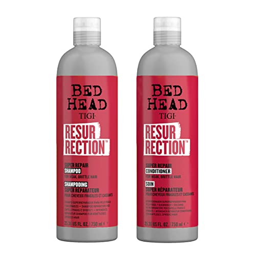 Image 1 of Default Title for the product TIGI Bed Head Resurrection Hair Repair Shampoo and Conditioner Set, 25.36 fl oz