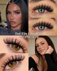 Thumbnail for Image 21 of Goddvenus Manga Lash Clusters Eyelash Extensions
