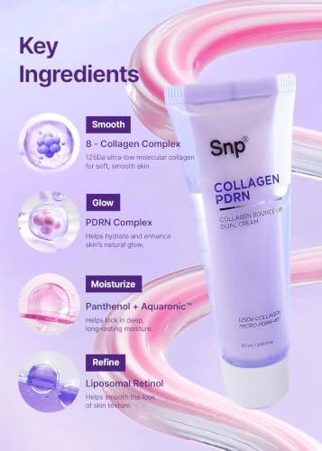 Image 4 of SNP Collagen Bounce Up Dual Cream, 60ml/2.03 Oz