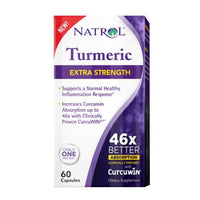 Thumbnail for Natrol High Absorption Turmeric 60 CAPSULE